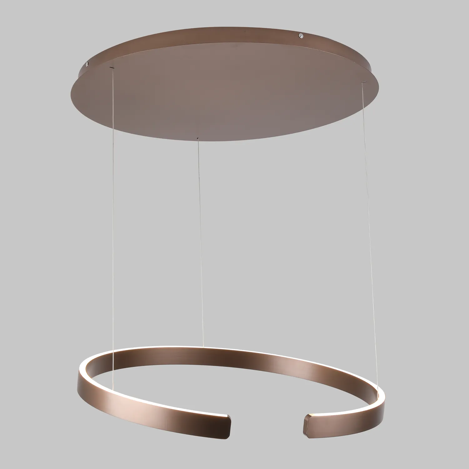 Hanglamp Circle 80cm Brons