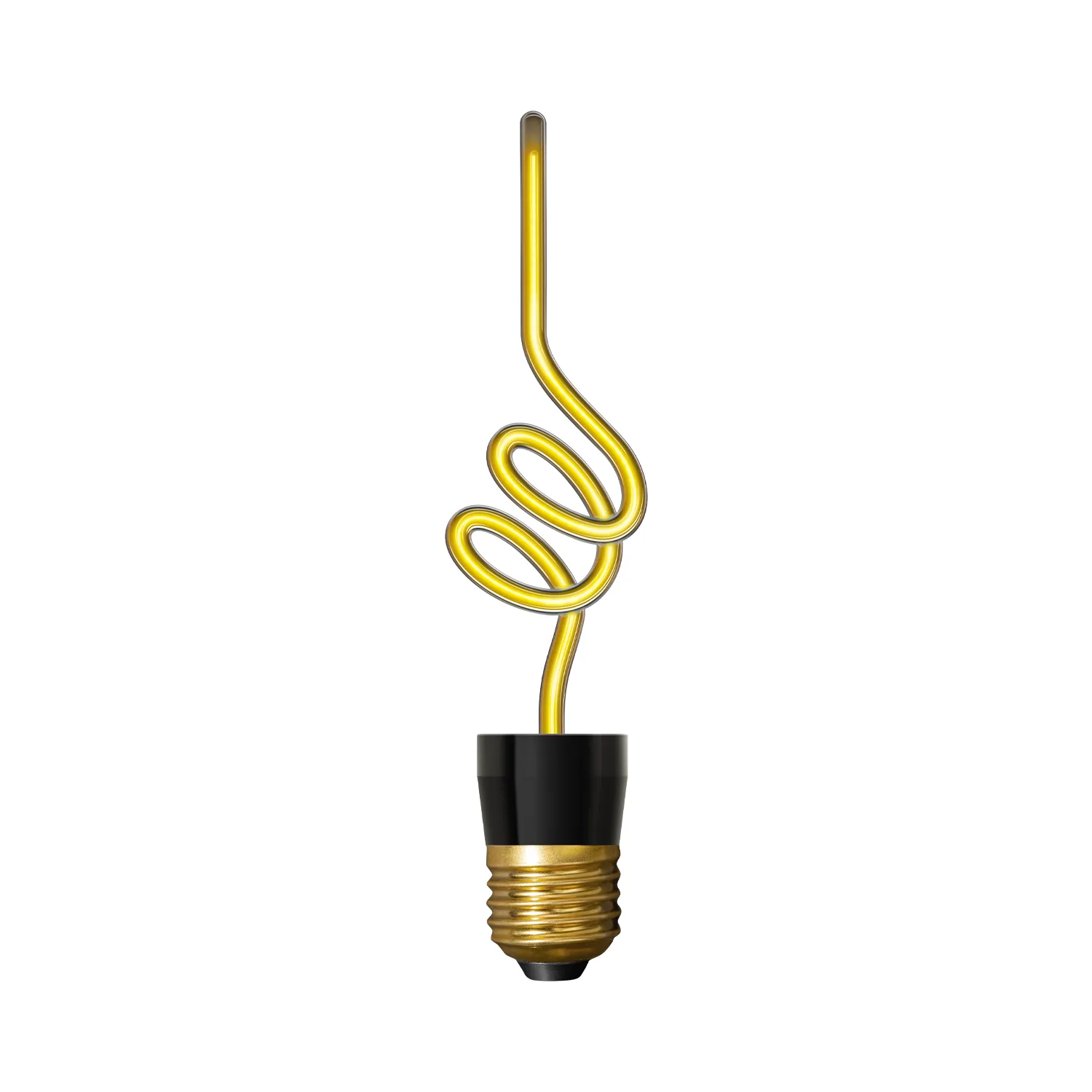 Lichtbron Led LED krul 1-2-4w E27 240v 2200k 3 stappen dimbaar