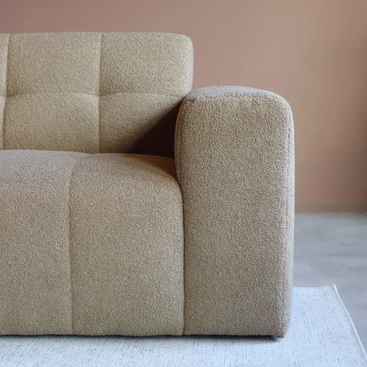 Loungebank Wave Links Bruin