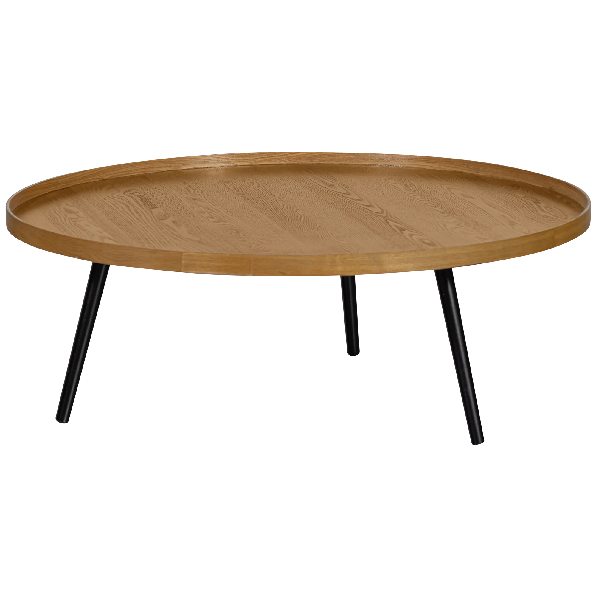 MESA BIJZETTAFEL XXL HOUT NATUREL 36xØ100CM