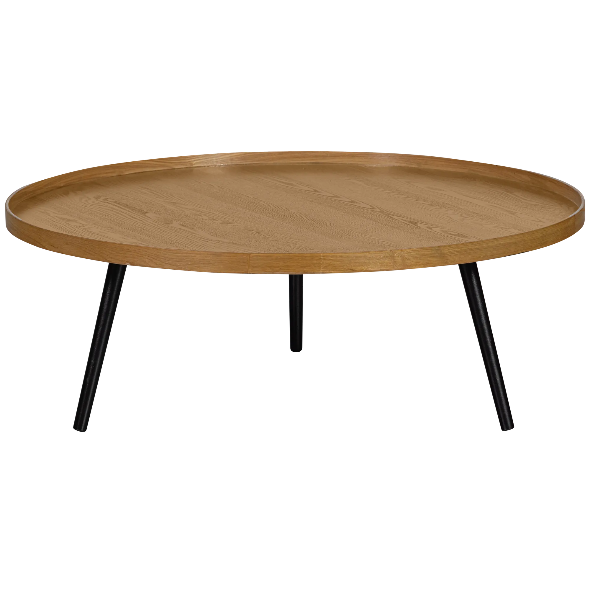 MESA BIJZETTAFEL XXL HOUT NATUREL 36xØ100CM