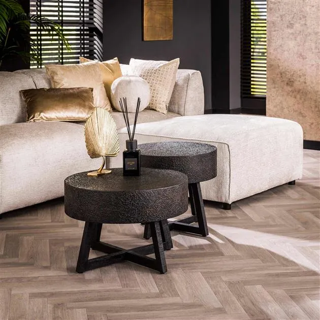Salontafel D50 bulky ferro / Ferro metallic