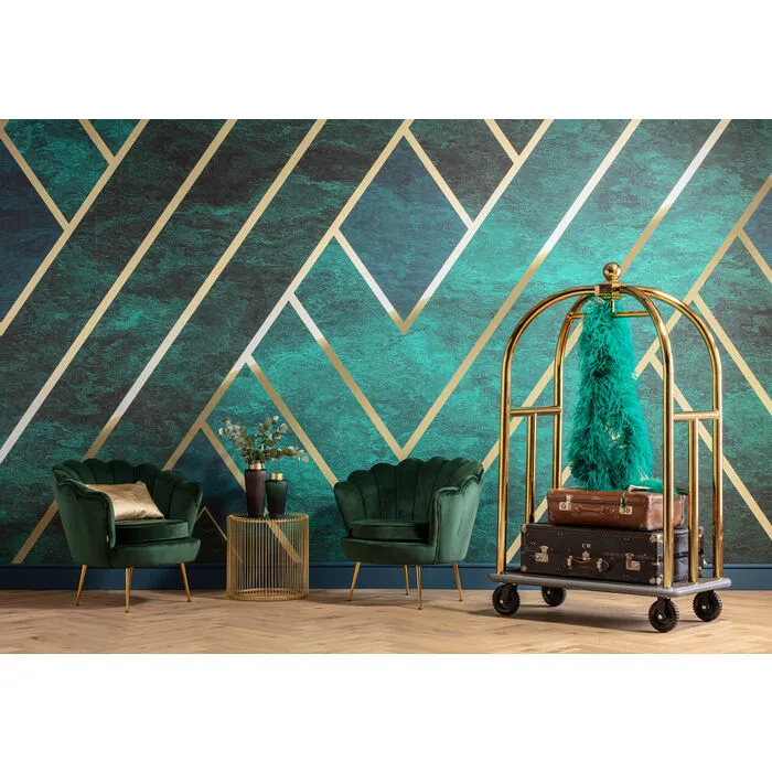 VIP Bagage Trolley Vegas Goud