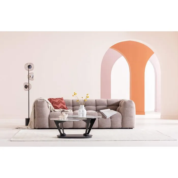 Bank 3-zits Salamanca Grey 240cm