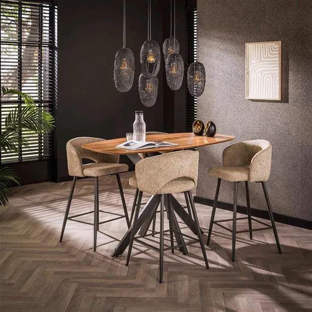 Bartafel 140 arhus solid / Massief acacia naturel