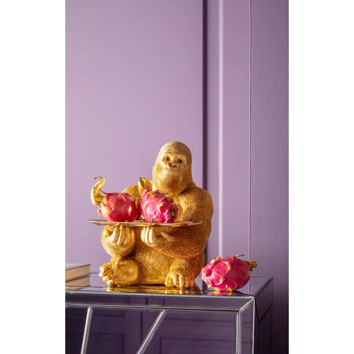 Decofiguur Gorilla Butler