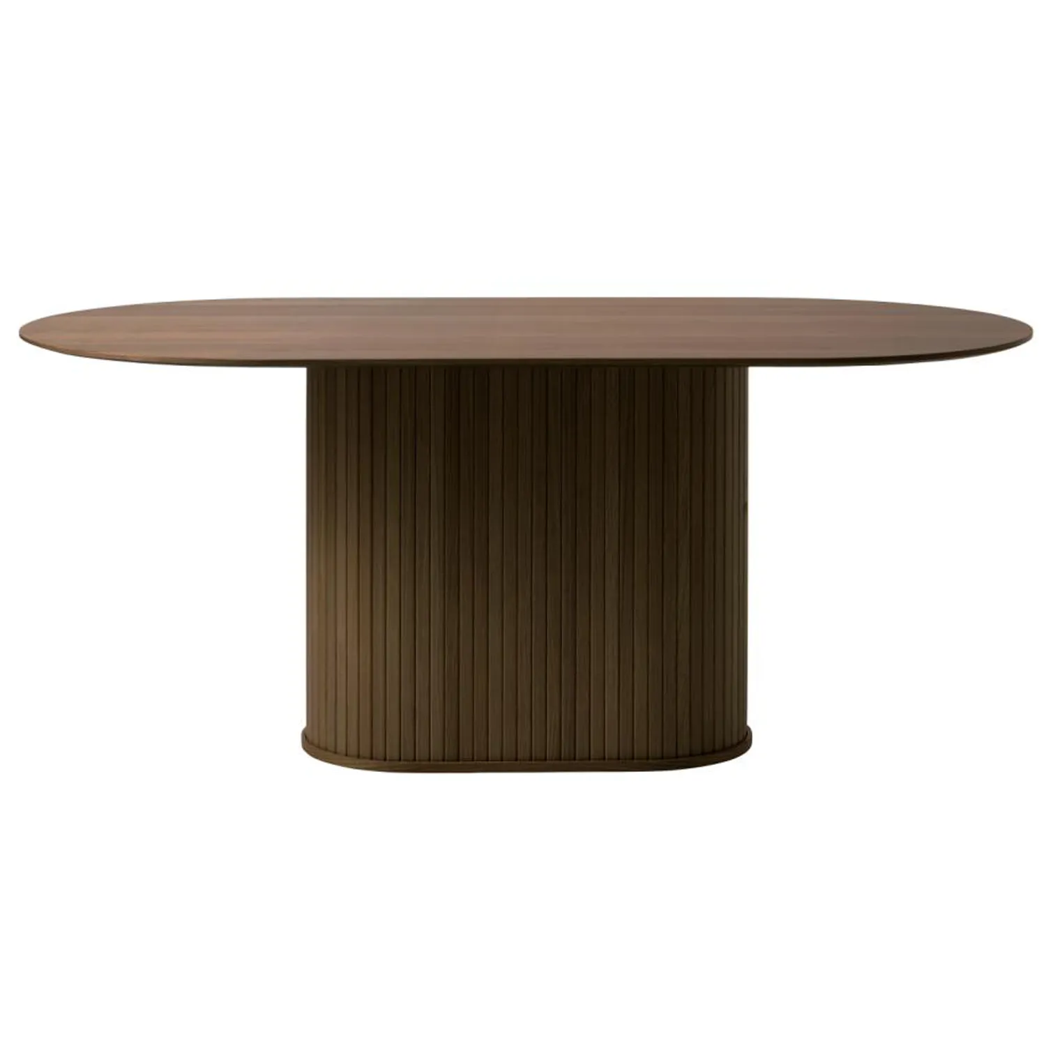 Eettafel Nola ovaal 95x180cm Smoked Oak