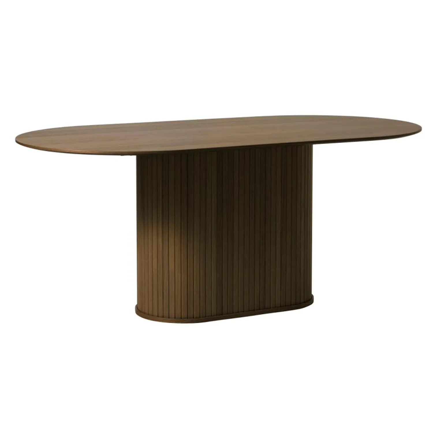 Eettafel Nola ovaal 95x180cm Smoked Oak