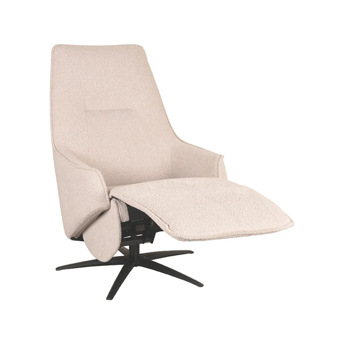 Fauteuil Odense - Naturel - Boucle - Elektrische
