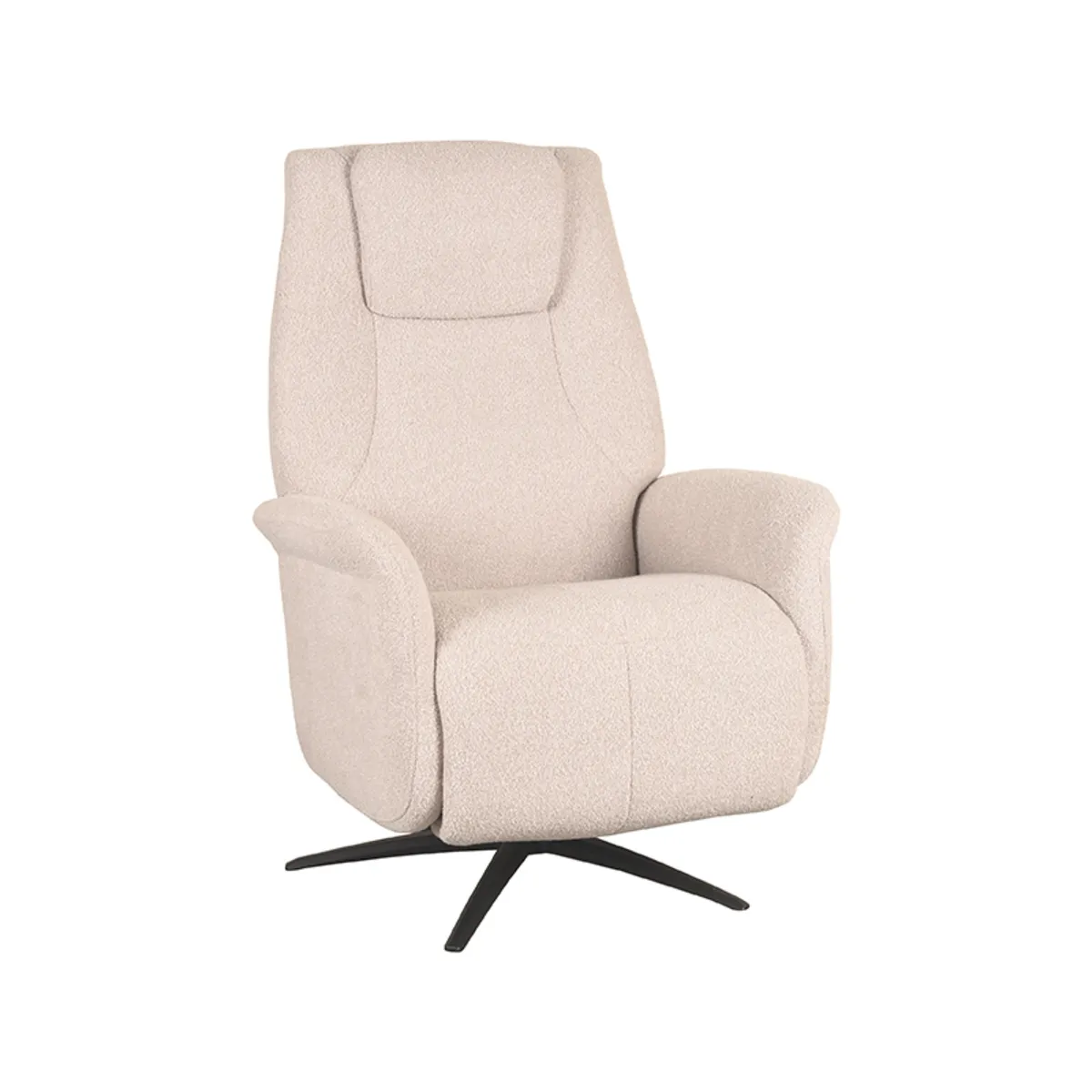 Fauteuil Stockholm - Naturel - Boucle - Elektrische