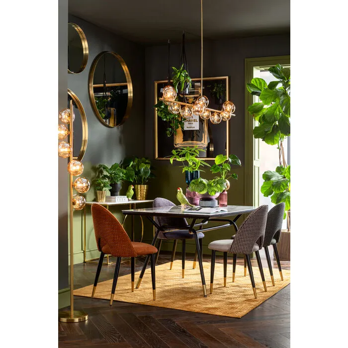 Hanglamp Scala Balls Brass 150cm