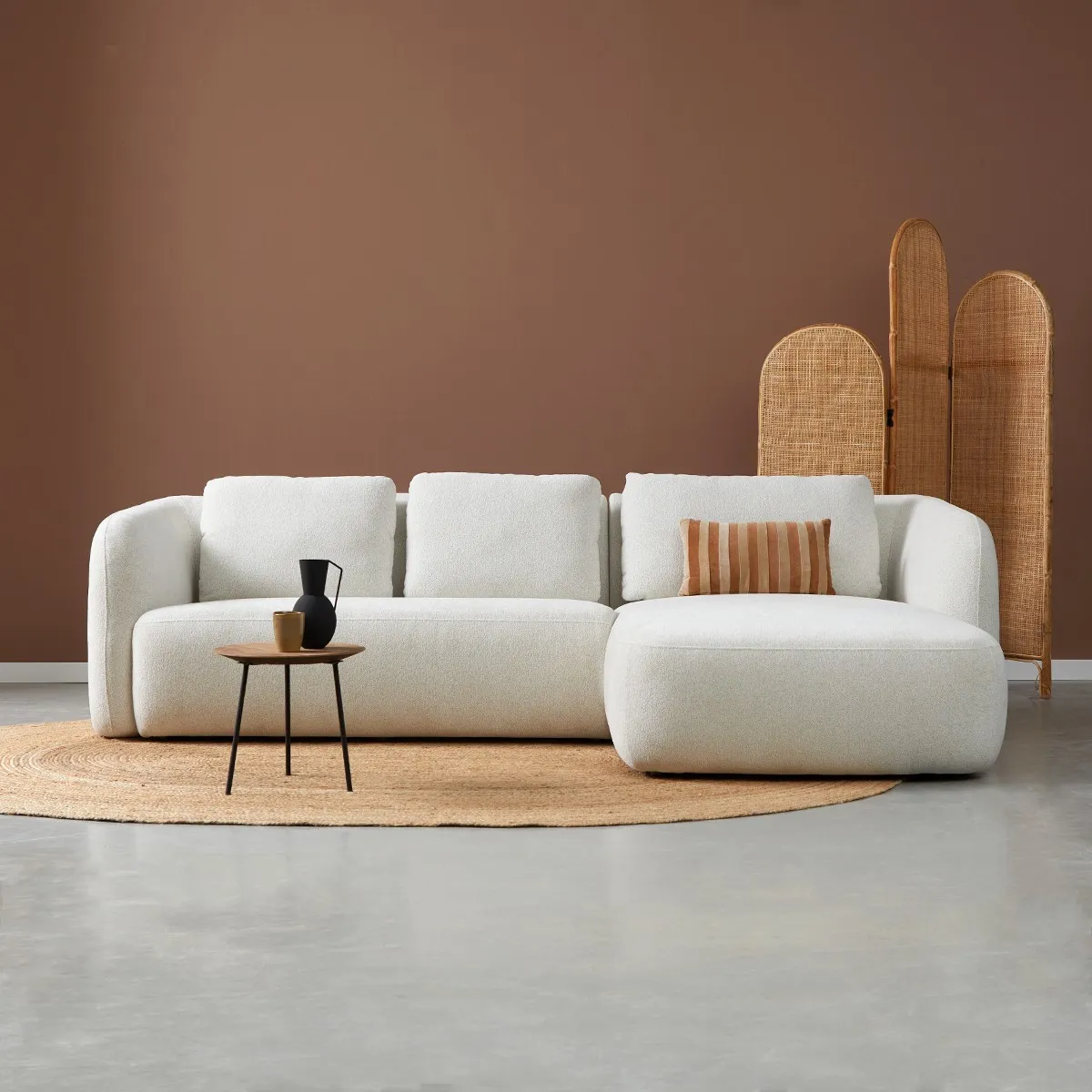 Loungebank Cloud Rechts Beige