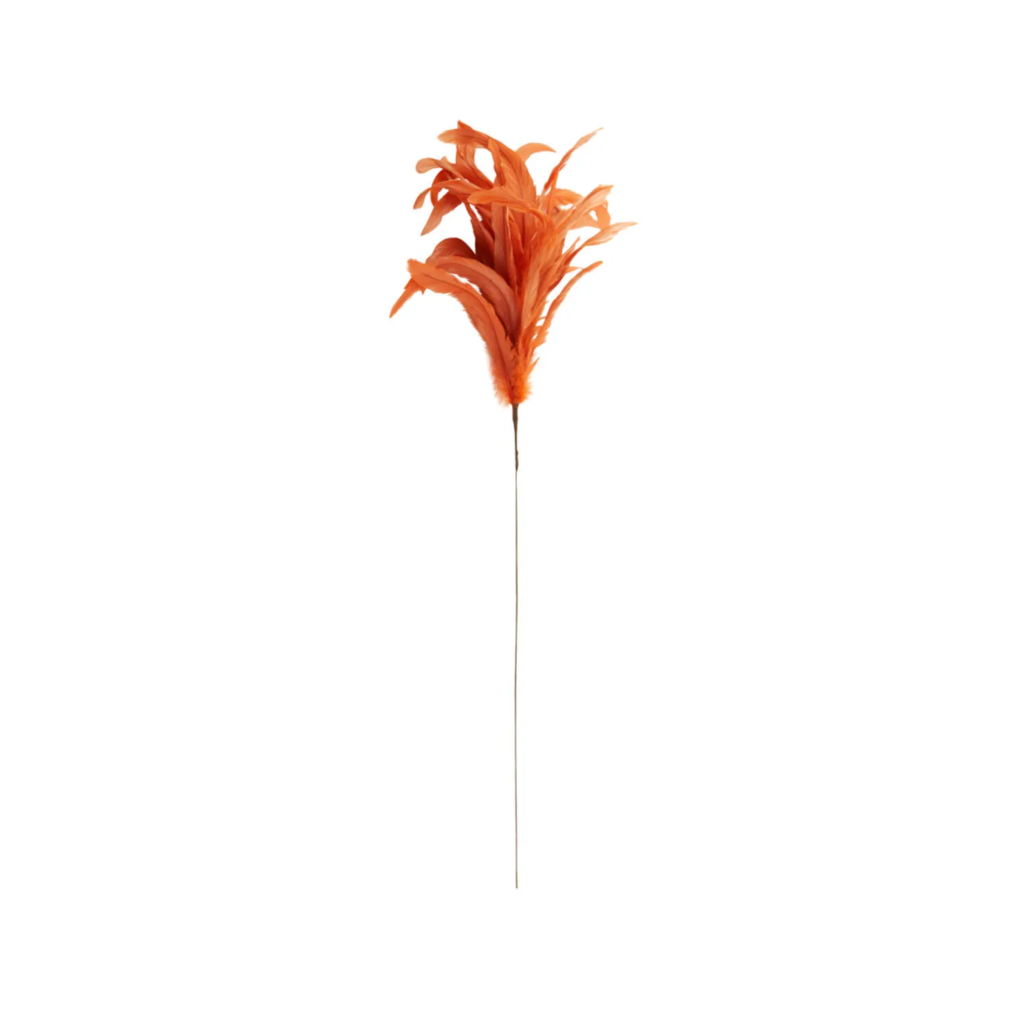 Ornament Ø25x70 cm PLUM oranje