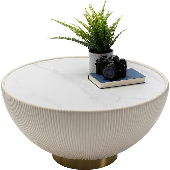 Salontafel Endless Vegas White 71cm