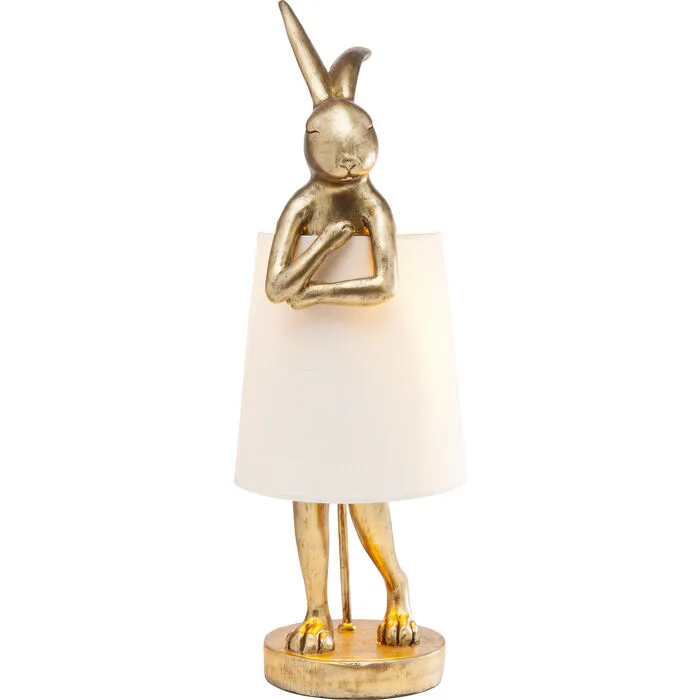 Tafellamp Animal Konijn Goud 68cm