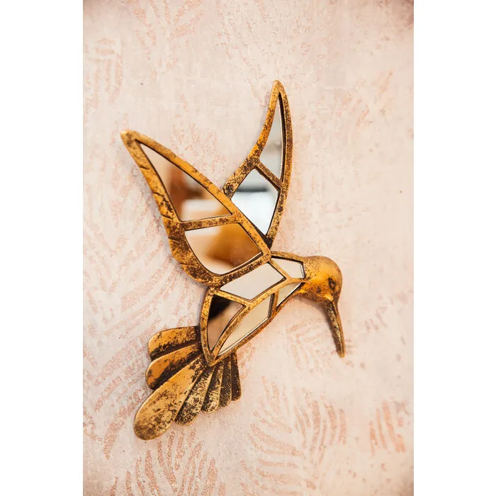 Wanddecoratie Hummingbird Spiegel 32cm