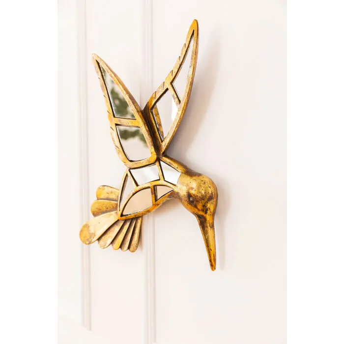 Wanddecoratie Hummingbird Spiegel 32cm