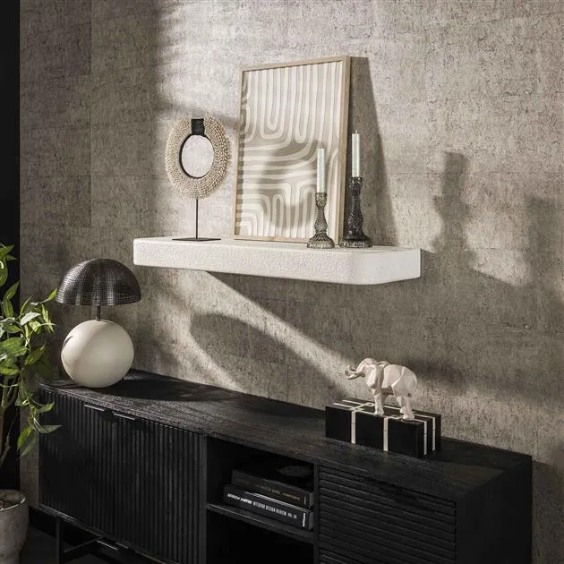Wandplank 100cm stone / Marmer composiet