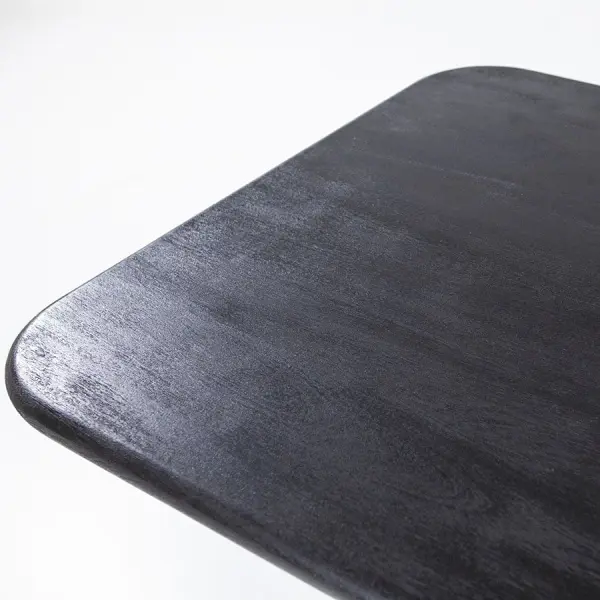 Showroommodel Eettafel Fynn 160x100x75 - zwart, zelf afhalen