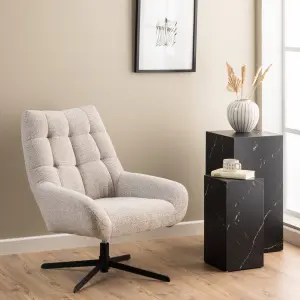 Showroommodel, zelf afhalen! Fauteuil Paris Beige