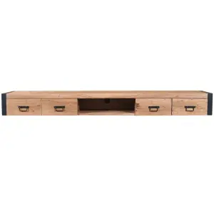 Showroommodel, zelf afhalen! Zwevend Tv meubel Odin 220 Acacia