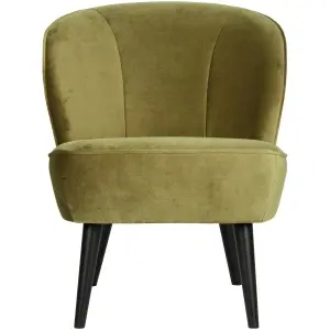 SARA FAUTEUIL VELVET ARMY
