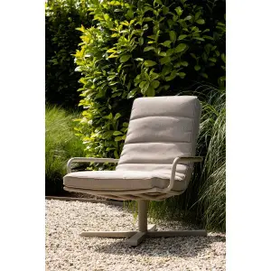 COOSA TUIN FAUTEUIL ALUMINIUM ZAND