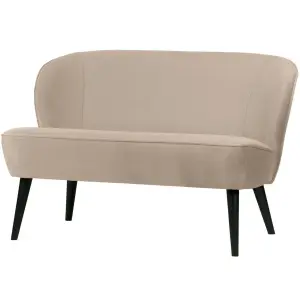 SARA BANKJE VELVET KHAKI