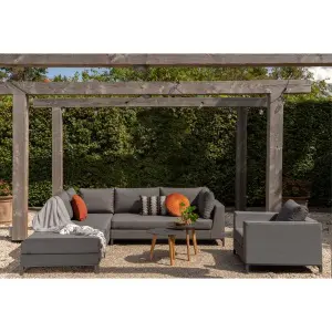 SICILIE TUIN FAUTEUIL STEENGRIJS