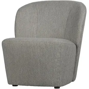Lofty Fauteuil BouclÉ Grijs
