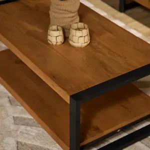 Salontafel Boaz Met Onderblad 110 cm