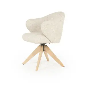 Stoel Connor naturel - beige Donna