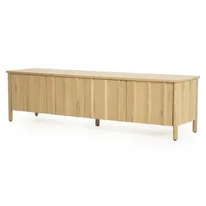 TV meubel Jake 4 drs. - naturel