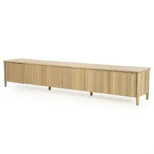 TV meubel Jake 6 drs. - naturel