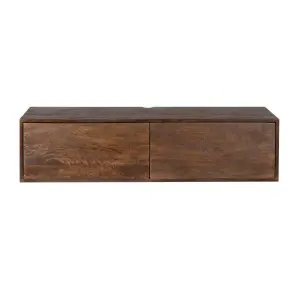 Zwevend tv meubel Vision Brown | 120 cm
