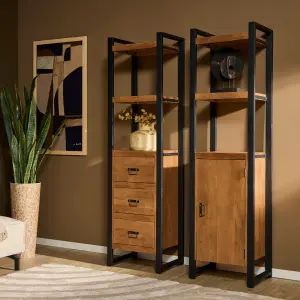 Boekenkast Boaz | 55 cm | deur