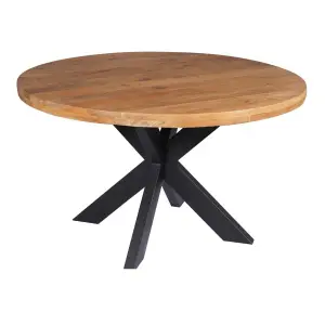 Eetkamertafel Denver Rond Mangohout 130