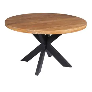 Eetkamertafel Denver Rond Mangohout 140