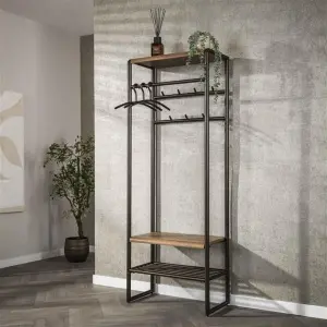 Garderobemeubel Luno 70cm / Drift brown