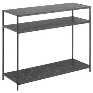Showroommodel, zelf afhalen! Sidetable console marmerprint