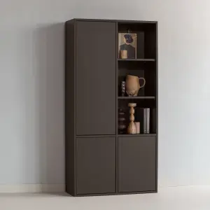 MEREL OPBERGKAST GRENEN MIDDENBRUIN [fsc]