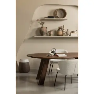 ADMIT EETKAMERSTOEL BOUCLE NATUREL