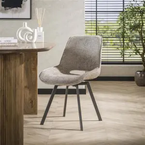 Stoel Swivel draaibaar verpakt per 4 / Hoven zand