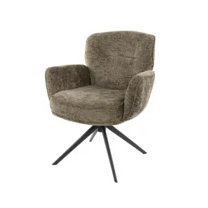 Armstoel Forza draaibaar verpakt per 2 / Hoven champagne