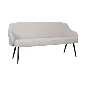 Eetkamerbank Bern - Naturel - Royal Boucle - 220 cm