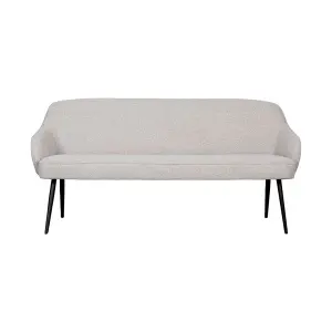 Eetkamerbank Bern - Naturel - Royal Boucle - 220 cm