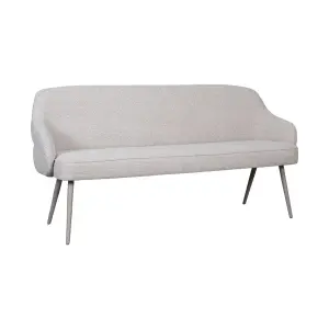 Eetkamerbank Bern - Naturel - Royal Boucle - 220 cm