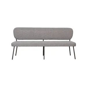 Eetkamerbank Singapore - Mushroom - Royal Boucle - 190 cm