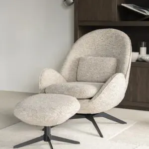 Fauteuil Ryan - beige Zora
