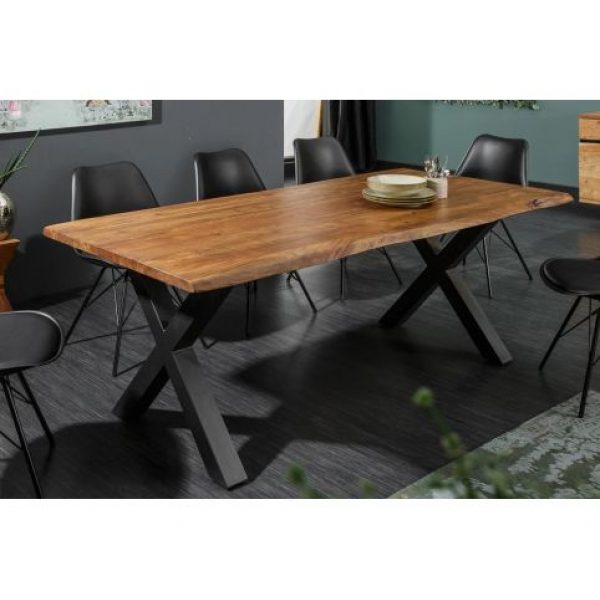 SHowroommodel Eettafel Mammoet Acacia 200 x 100, zelf afhalen